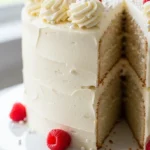 Fluffy and moist white cake recipe, perfect for celebrations. Get the easy white cake recipe now!