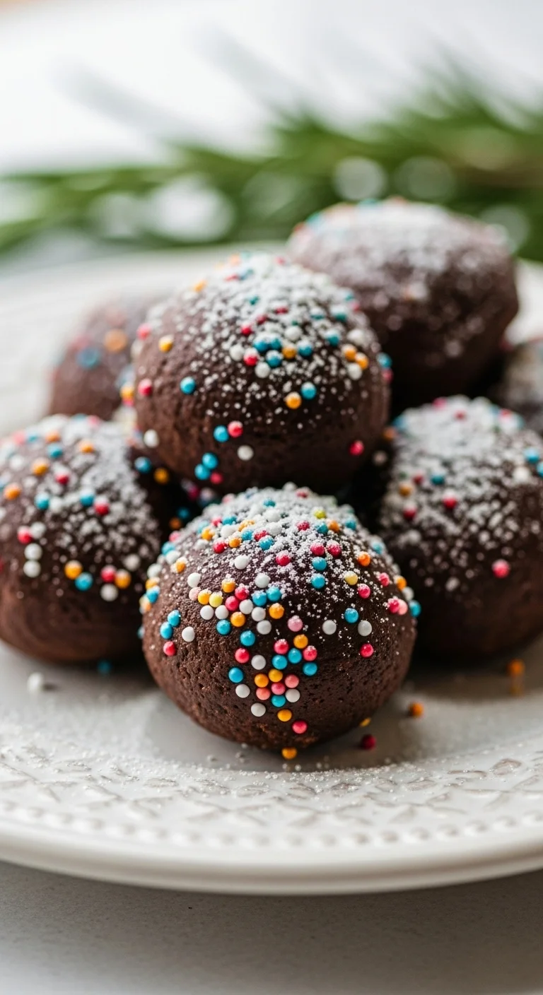 Step-by-step instructions for making creamy orange chocolate truffles at home.