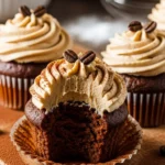 Rich espresso cupcakes topped with creamy coffee buttercream frosting, a perfect dessert recipe.