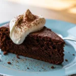Rich and fudgy chocolate brownie cake recipe, ready to bake!