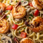 Delicious Creamy Blackened Shrimp Stroganoff Recipe, ready in just 35 minutes!