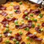 Hot and creamy smoked gouda dip with crispy turkey bacon. Perfect appetizer for parties!